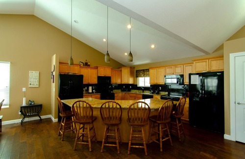 La Follette House | Crescent Moon at Lakeside Estates; Double Decker Dock w/Slide; Hot Tub