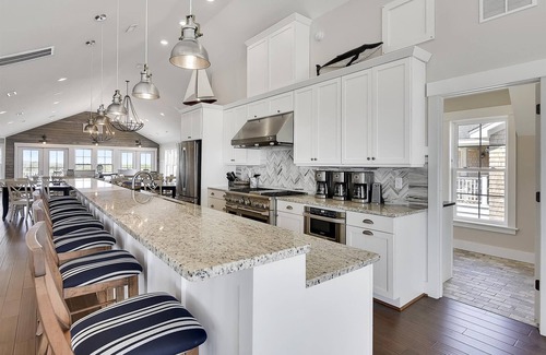 Pine Island House | Crew Quarters - 16BR Oceanfront with Elevator, Pool and More!