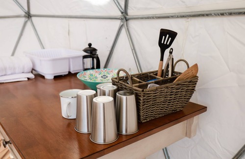 Fallbrook RV Rental | Crown View Dome with Mountain Views, Splitrock