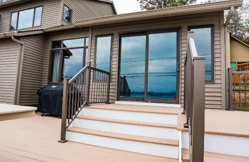 Lake Township House | Crystal Lake Hillside with Private Sandy Beach