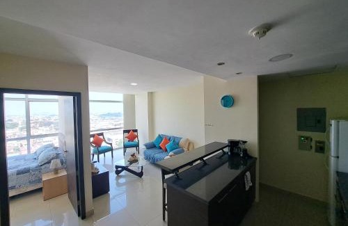 Guayaquil Apartment | Cuarzo suite, vista a la ciudad