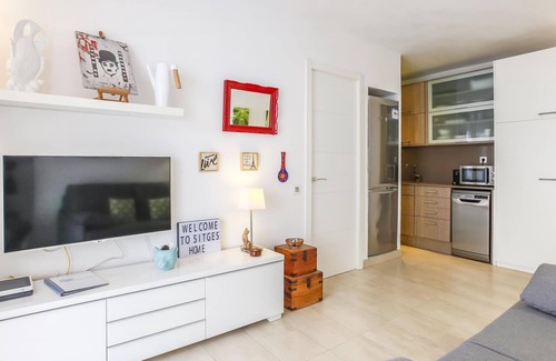 Sitges Town Center Apartment | Cuban Green Terrace in Sitges