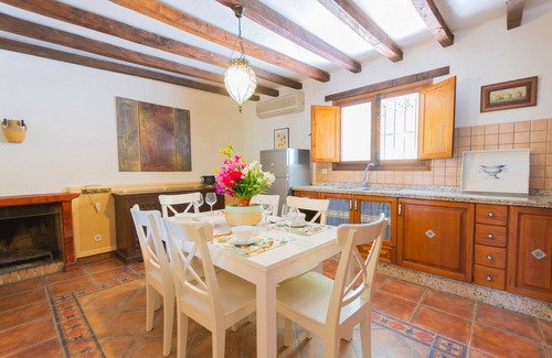 Mijas Ski Chalet | Cubo's Mijas Finca Huerta Rica Paraiso/shared pool/views