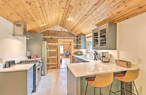 Weaverville Cabin | Custom Creekside Cabin in Blue Ridge Mountains