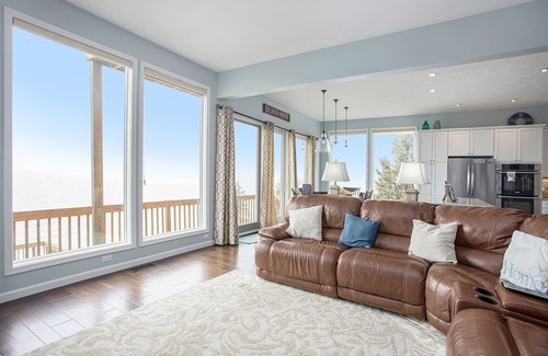 Manistee House | Custom Lake Michigan Beachfront Vacation Home