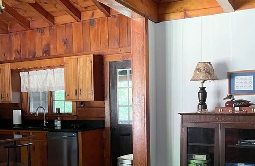 Old Forge Ski Chalet | Custom log home in the Adirondack Mountains "The Ducks Nest"