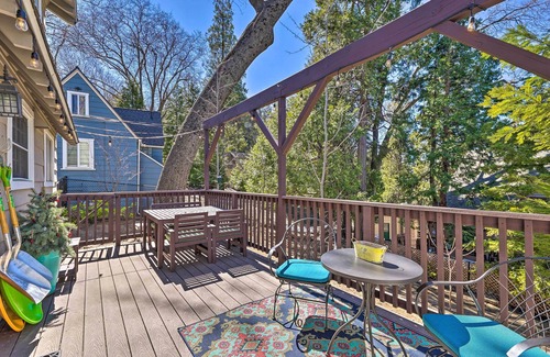 Cedar Glen Cottage | Cute Cabin + Deck < 2 Mi to Lake Arrowhead Village