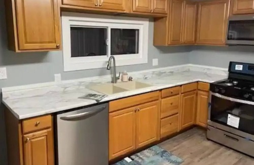 Culver House | Cute Culver Home close to beautiful lake Maxinkuckee. Pet friendly.
