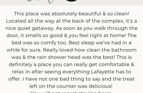 Lafayette Villa | Cypress House*Cozy, Chic, and yours to book now!