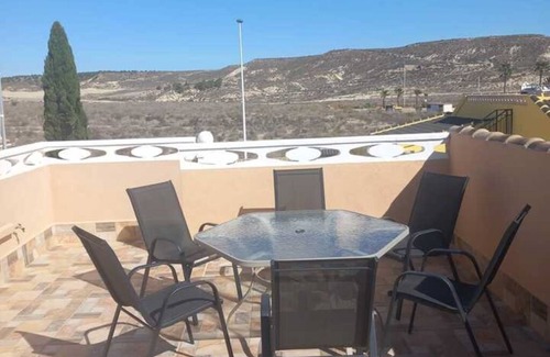 Mazarron Villa | D06 Ruby 2 bed/2 bath, private pool & garden, air conditioning, dog permitted.