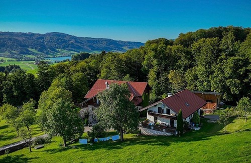 Tiefgraben Apartment | Dachsteinblick - Organic Farm Mondsee Family Schafleitner-Kroiß (3 Flowers)