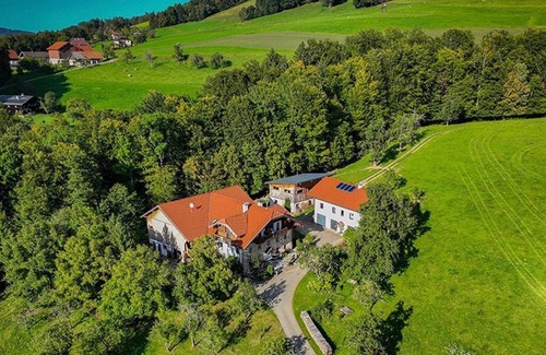 Tiefgraben Apartment | Dachsteinblick - Organic Farm Mondsee Family Schafleitner-Kroiß (3 Flowers)