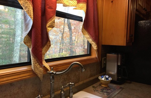 Blairsville Cabin | Dancing Bear Your Honeymoon Cabin with Hot Tub in the Woodsn