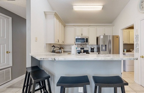 Seaspray House | Darling home near the beach with pool, deeded beach access, patio, W/D, & AC