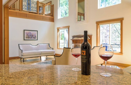 Missoula Bed & Breakfast | Daylight basement with private living room, gym, bedroom, and restroom.