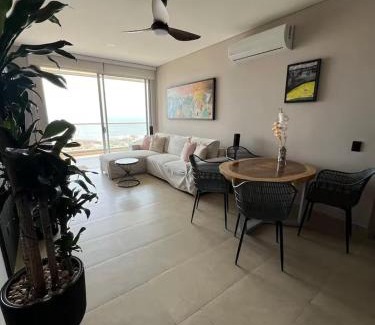 Puerto Colombia Apartment | De Luxe acogedor con vistas al Mar y Atardeceres