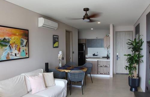 Puerto Colombia Apartment | De Luxe acogedor con vistas al Mar y Atardeceres