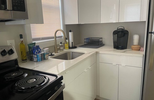 Dearborn Apartment | Dearborn #1 Modern and Cozy 1-bedroom apartment with WiFi, AC, Henry Ford Museum