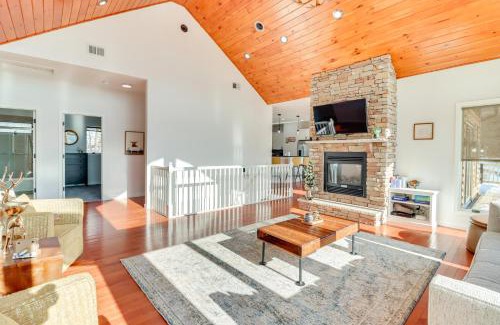 Long Pond House | Deck and Lake View Spacious Long Pond Home!