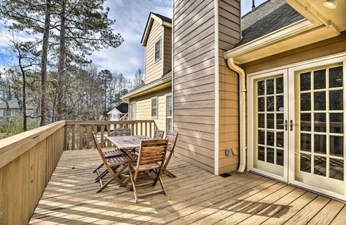 Lawrenceville House | Deck and Yard Family-Friendly Lawrenceville Home!
