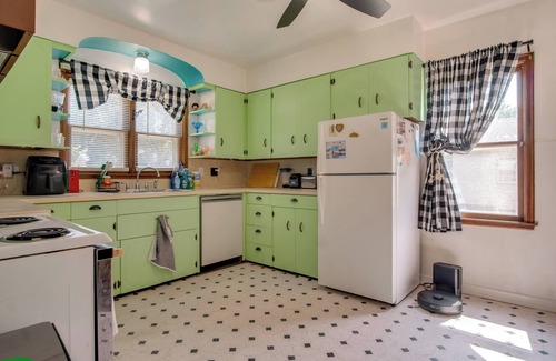 Rock Rapids House | Deck & Spacious Yard: Family Home in Rock Rapids!