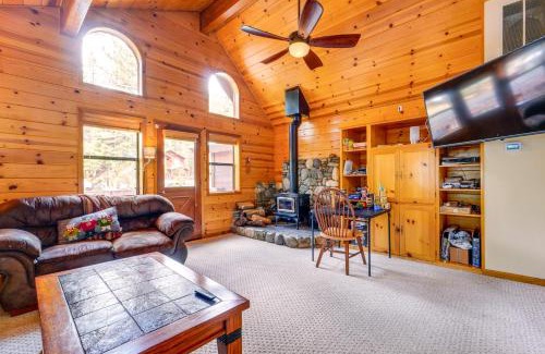 Truckee House | Deck with Hot Tub Serene Cabin in Truckee