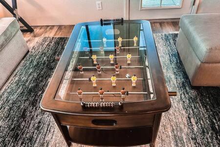 Ahwahnee House | Deer Haven Hot Tub Foosball Pool Table
