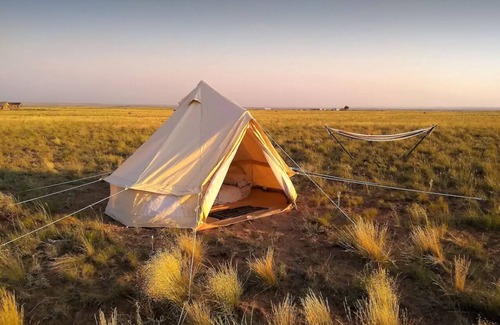 West Sedona Bed & Breakfast | Delightful bell tent in Sedona with stunning views.