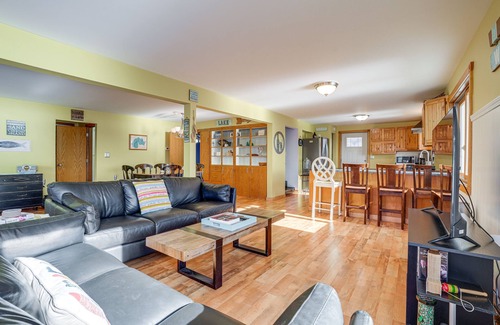 Delton House | Delton Lake House w/Boat Dock: Fish, Swim & More!