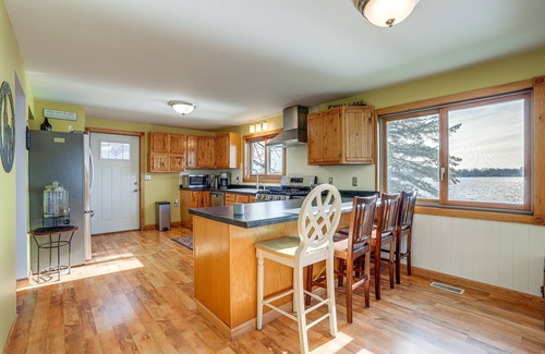 Delton House | Delton Lake House w/Boat Dock: Fish, Swim & More!