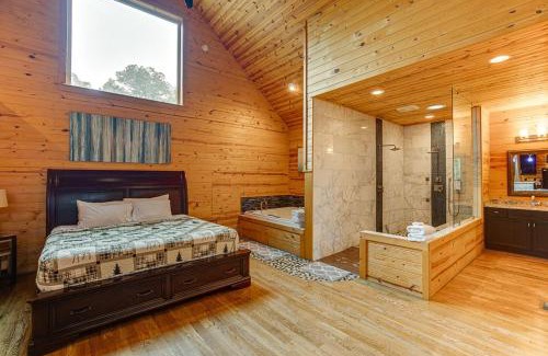 Cleveland House | Deluxe Couples Cabin on Creek