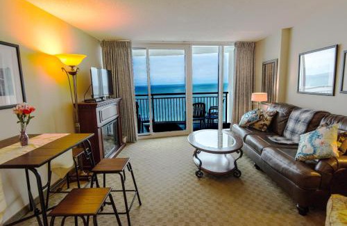 Downtown Myrtle Beach Apartment | Deluxe Ocean front One Bedroom suite in Sandy Beach Resort