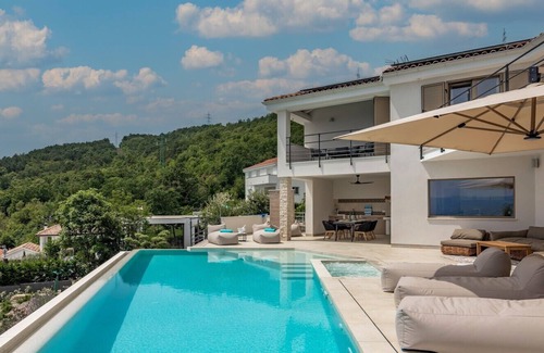 Bregi Villa | Deluxe Villa Dana with beautiful view