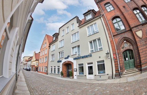 Stralsund Apartment | Deluxe Zimmer - Maakt - Hotel & Apartments