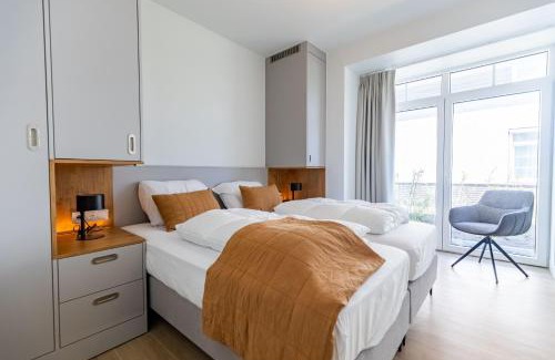 Cadzand-Bad Apartment | Den Leo, 3 bedroom apartment Fresh & Bright with south facing garden