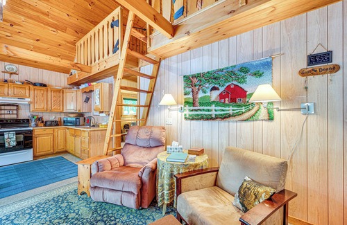 Denmark Cabin | Denmark Waterfront Cabin w/Dock & Charcoal Grill!
