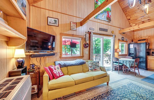 Denmark Cabin | Denmark Waterfront Cabin w/Dock & Charcoal Grill!