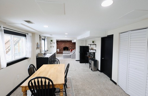 Southeast Apartment | Denver 2-bed basement with Wi-Fi , AC near mountains, airport, and downtown.
