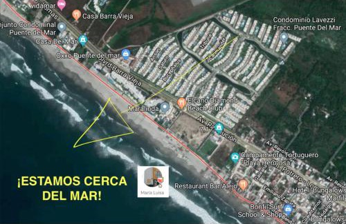Puente del Mar Apartment | DEPA 100 POR CIENTO FAMILIAR ACAPULCO CERCA DEL MAR CON ROFF GARDEN y JACUZZI