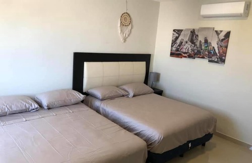 Ejidal Apartment | Departamento 100% amueblado, condominio LUX IA