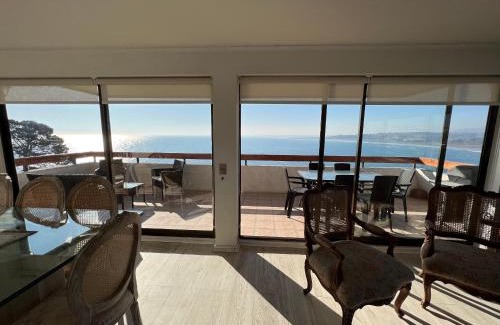 Concon Apartment | Departamento con insuperable vista Playa Amarilla Playa La Boca