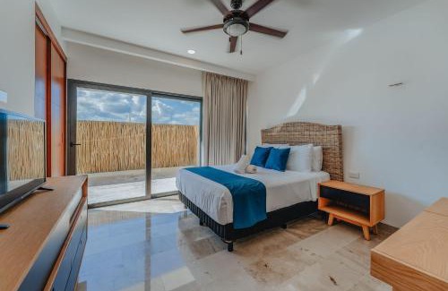 Telchac Puerto Apartment | Departamento con vista al mar .