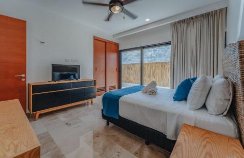 Telchac Puerto Apartment | Departamento con vista al mar .