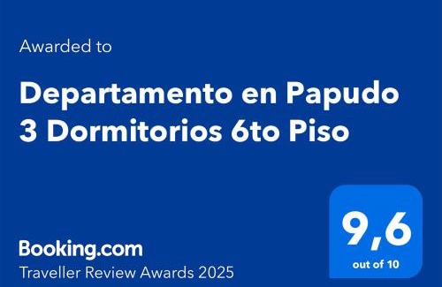 Papudo Apartment | Departamento en Papudo 3 Dormitorios 6to Piso