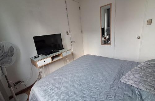 Downtown Santiago Apartment | Departamento familiar con parking privado