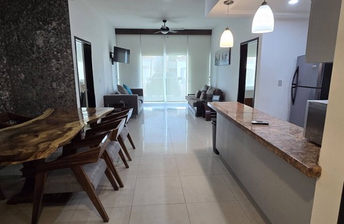 Marina Mazatlan Condo | Departamento Isla Marina Mazatlán con alberca