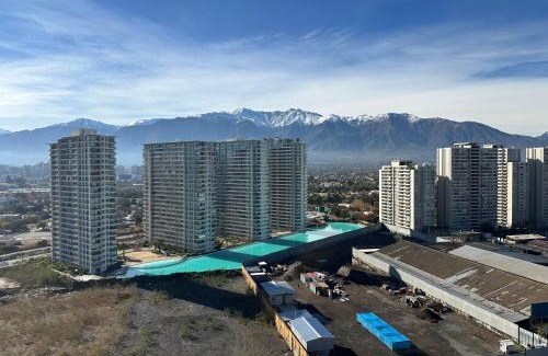 San Joaquin Apartment | Departamento, metro, Wifi, AC, Estacionamiento, amplio