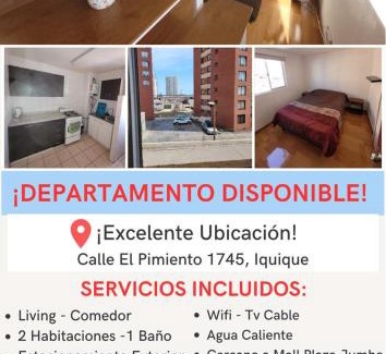 Cavancha Apartment | departamentos Iquique cercano al Mall Plaza