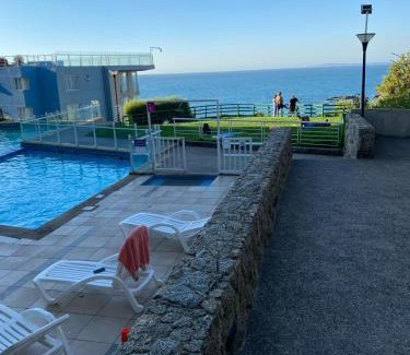 Concon Apartment | Depto equipado frente al mar. Hemosa vista