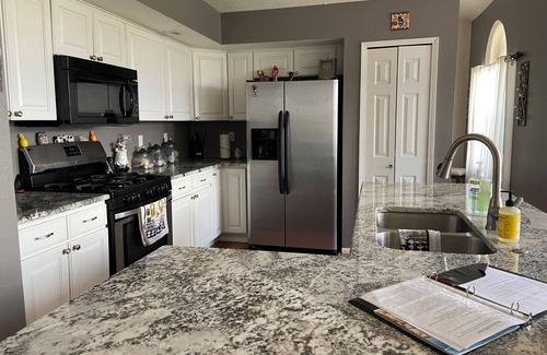 Rio Rancho House | Desert Beach House with a Mountain View - Private Pool and Hot Tub!